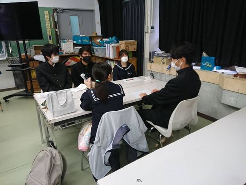 生徒同士も仲が良くて和気あいあい