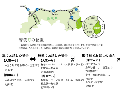若桜町へのルート