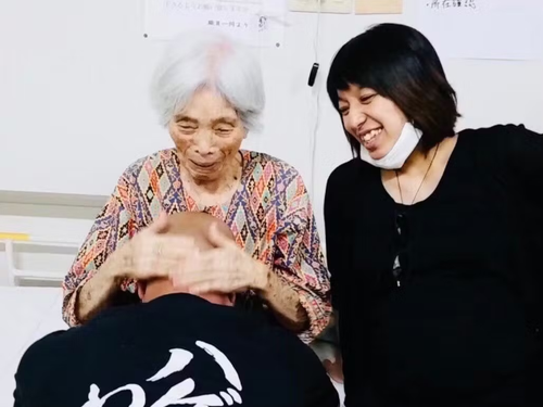最愛の祖母と