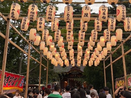 合併前の各町ごとのお祭りが残っている