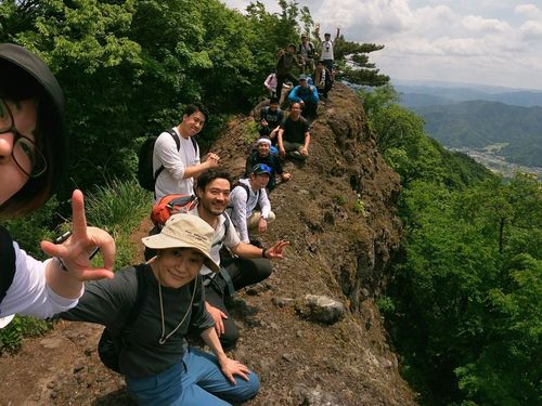 マネージャー企画の研修で、隊員たちとの登山を楽しみました！
