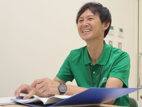 ちくせんを担当する菊池さん