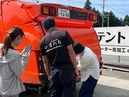【活動イメージ】佐渡の暮らしを支える仕事の取材
