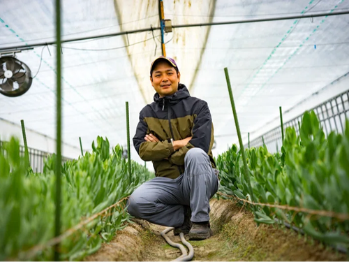 🧑🌾あぶくまカットフラワーグループ 廣野さん