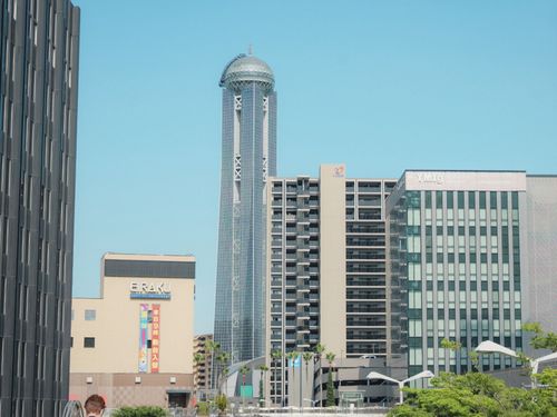 下関駅近くからの景色