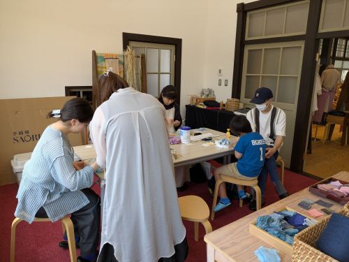 去年の体験の様子
