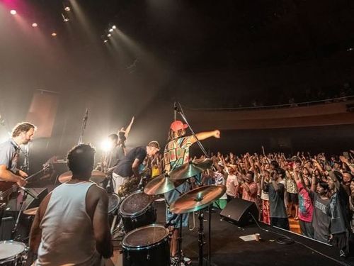円形劇場ヘリオスでのライブ
