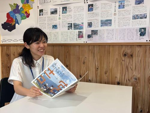 ちくせんを担当する畑中さん