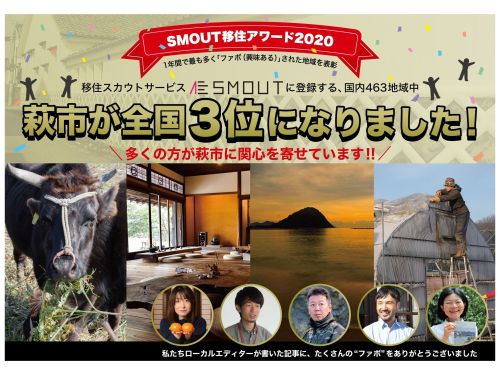 スマウトアワード 2020 は3位でした
