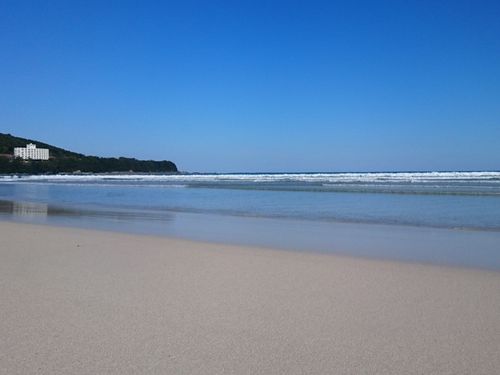 全国のサーファーが集まる大岐の浜
