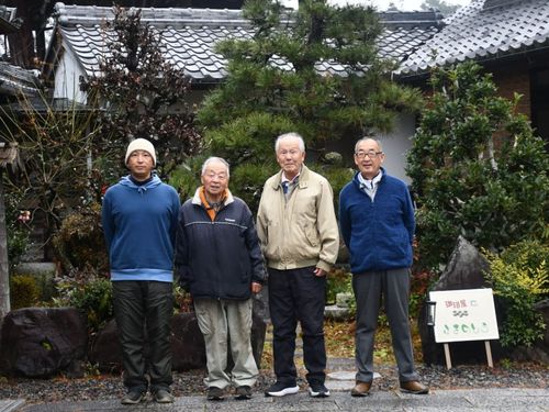 明日の走井を考える会のみなさん。地域を盛り上げるため様々な企画を運営されています