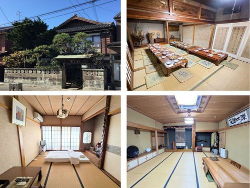宿泊先は昭和レトロ感のある旅館「雅山荘(がざんそう)」