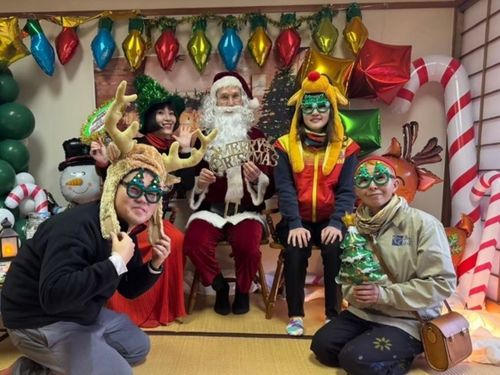 山荘史上初クリスマスマーケット開催!八女市矢部協力隊とコラボで大盛況!