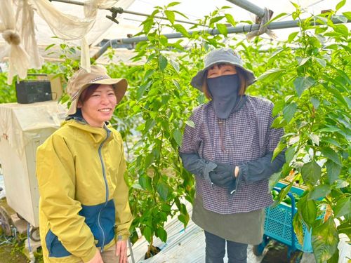 仕事を通じて町の農家さんとも自然と仲良くなります( ^ ^ )