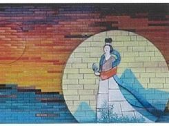 「相聞歌」（部分）近江鉄道八日市駅（1998年）