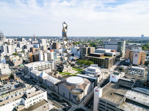 商業、芸術、文化が集積する水戸市中心市街地