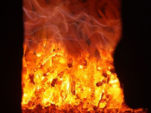 窯入れ後の1000度~1200度の窯内の世界
