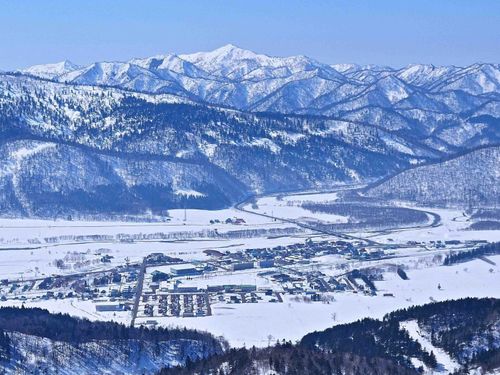 冬の音威子府村