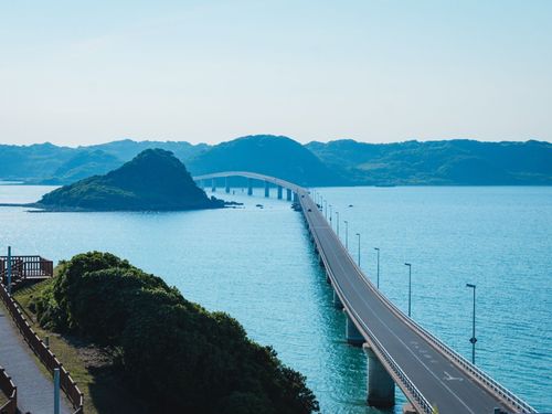 絶景の角島大橋!!