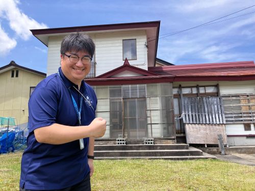 活動をサポートする町民税務課 芳賀さん