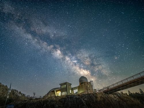 星の村天文台付近の星空
