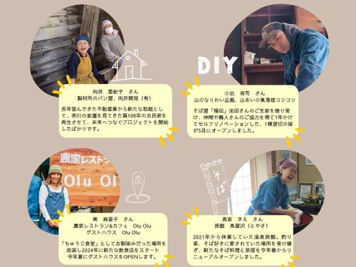 4家を巡り、4名の思いを聞く