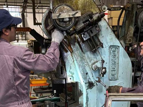 50年前の機械も現役です！