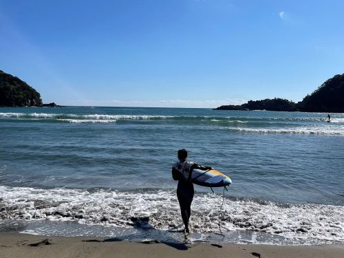 自宅から徒歩3分で行ける海