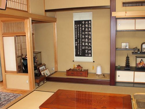 和室　床の間