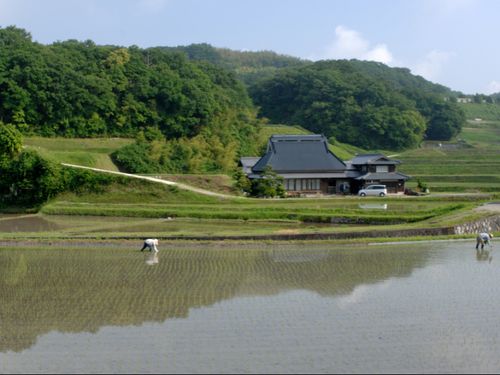 のどかな里山風景（北区淡河町）
