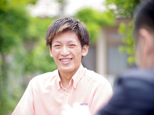 異業種から介護職に就いた鎌倉さん