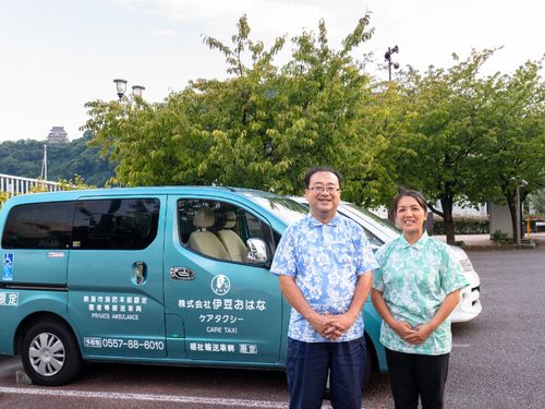 もともと看護師だった奥さんの河瀬愛美さんも、立ち上げからともに「伊豆おはな」を支えてきたメンバーです。