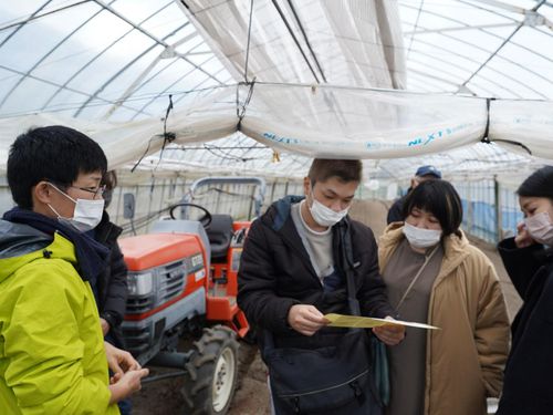 昨年度の現地視察の様子です！百聞は一見に如かずです😉