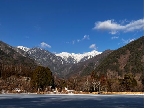 冬の駒ヶ根高原