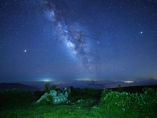 美しい星空が目の前に！