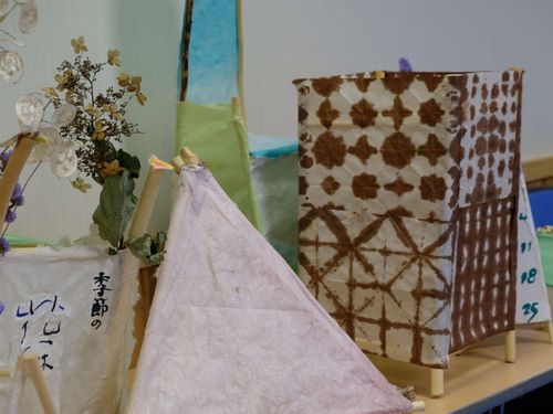 皆さんが作ったランプシェード