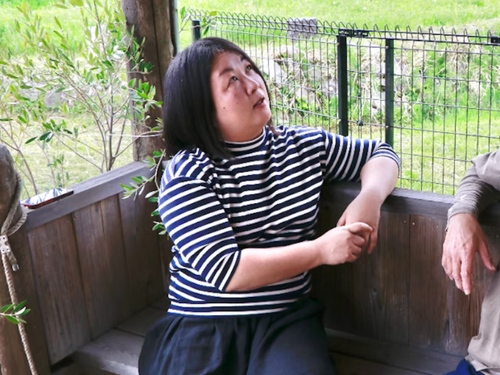 江洲比良の水 坂井紗智子さん