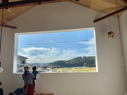 tenさんのお店から見える景色