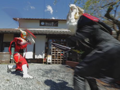 本格的な戦闘シーンもほぼ自主制作で完成