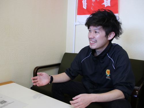 那珂市役所政策企画課、地域おこし協力隊担当の古茂田さんです！