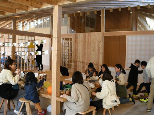 公民館でのイベントのようす