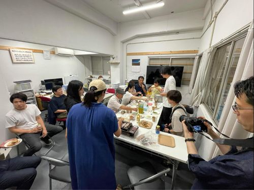 地域・移住者・移住検討者が集まった交流会の様子