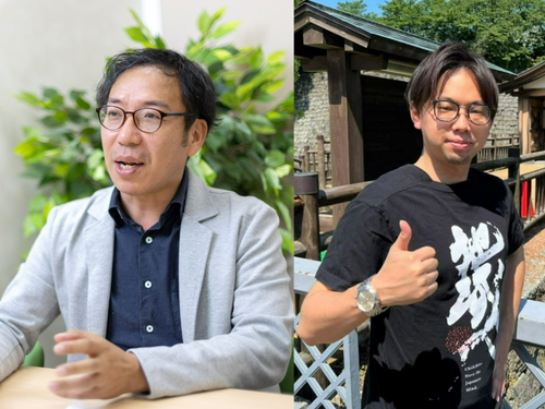 学長の福島と、事務局の嶋田です！全力でサポートします😊