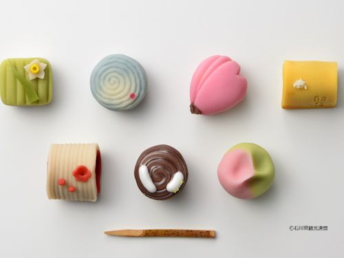 石川は日本三大和菓子処