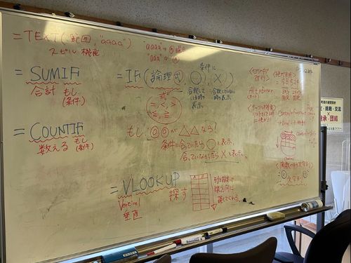 Excelの基礎もしっかり学びます