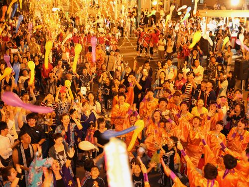 山車行列本祭の写真