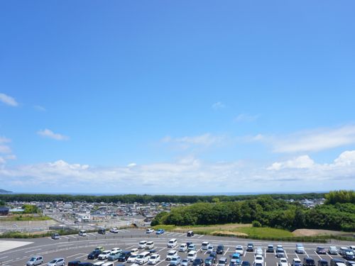 役場から見える景色