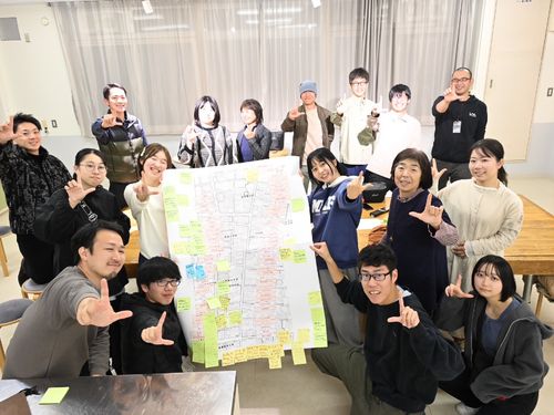 街歩きワークショップの様子