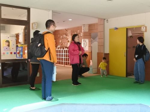 保育園見学の様子