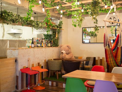 カフェの店内